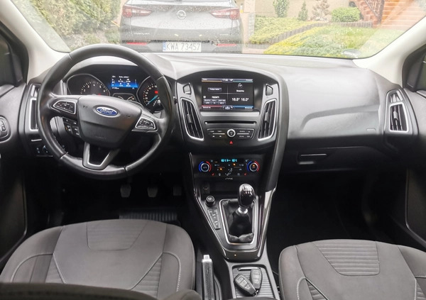 Ford Focus cena 34900 przebieg: 171783, rok produkcji 2015 z Kowalewo Pomorskie małe 407
